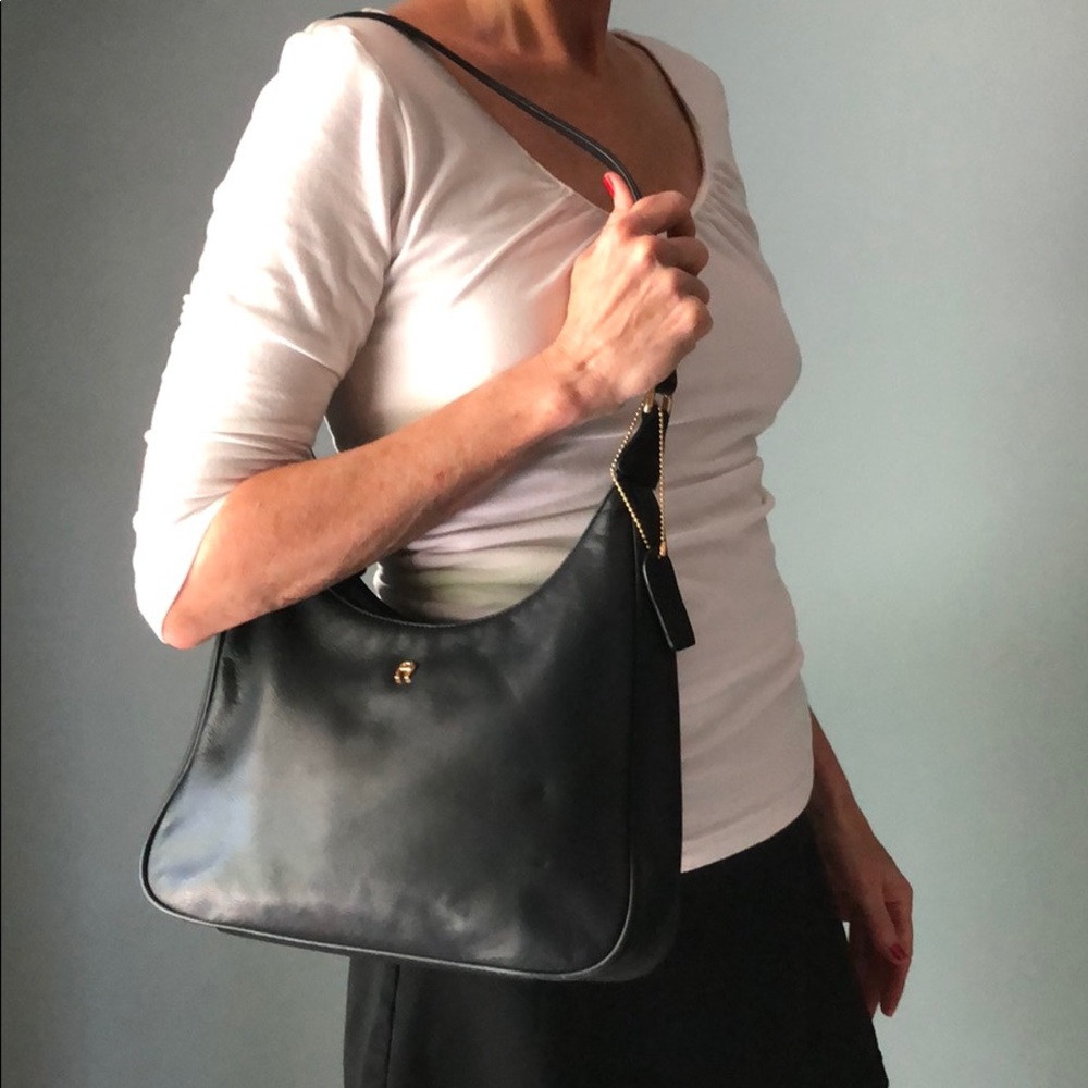 Etienne Aigner Double Zip Shoulder Bag